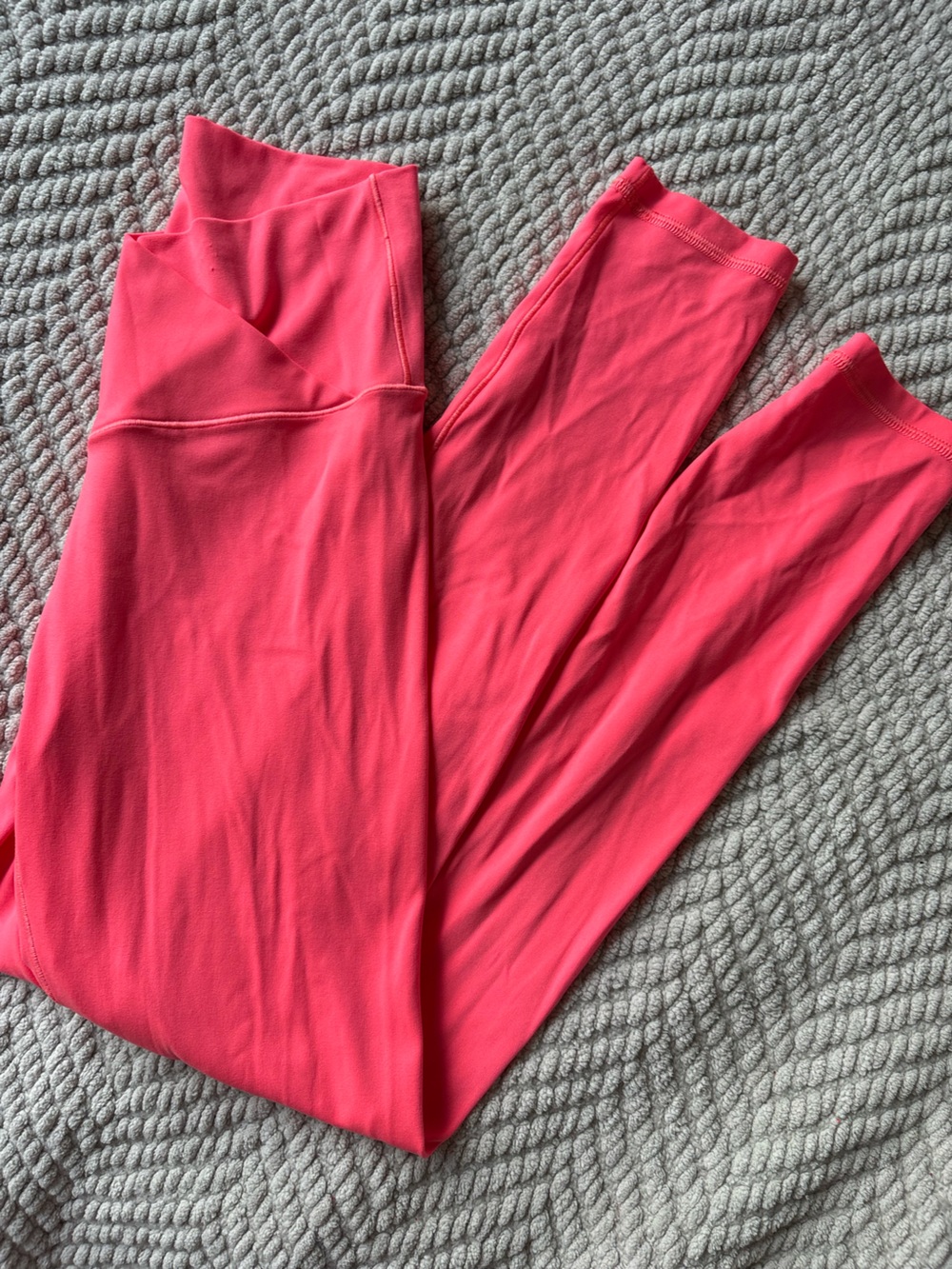 aerie Coral-Red High-Rise Active Leggings - Picture 3 of 3